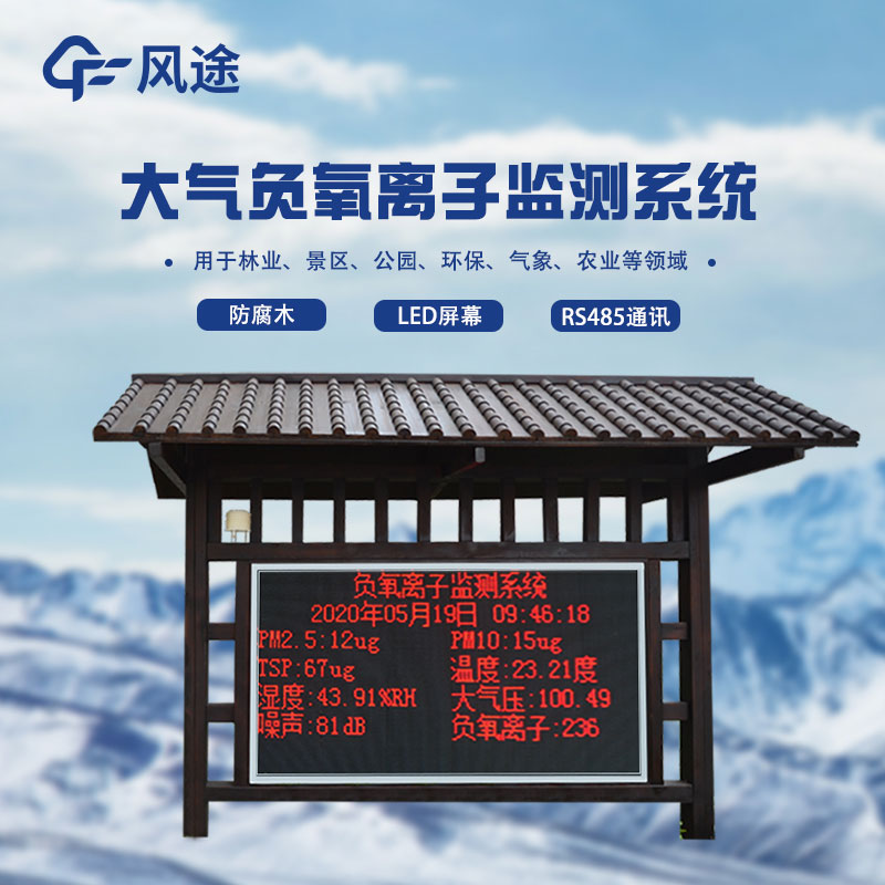 分享!全自動負氧離子在線監測系統介紹