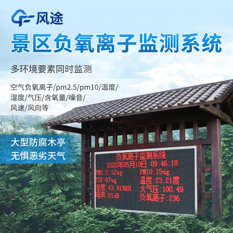 景區負氧離子監測系統怎么樣?